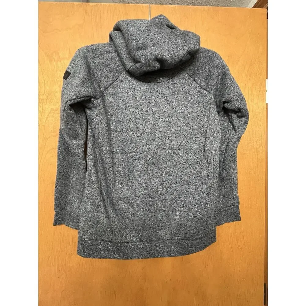 NIKE Air Jordan Hoodie Youth Boys Large Charcoal Gray Full Zip